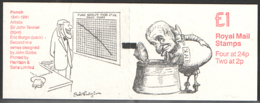 (image for) FH24 / DB15(20) + BMB Punch No.2 £1 Folded Booklet